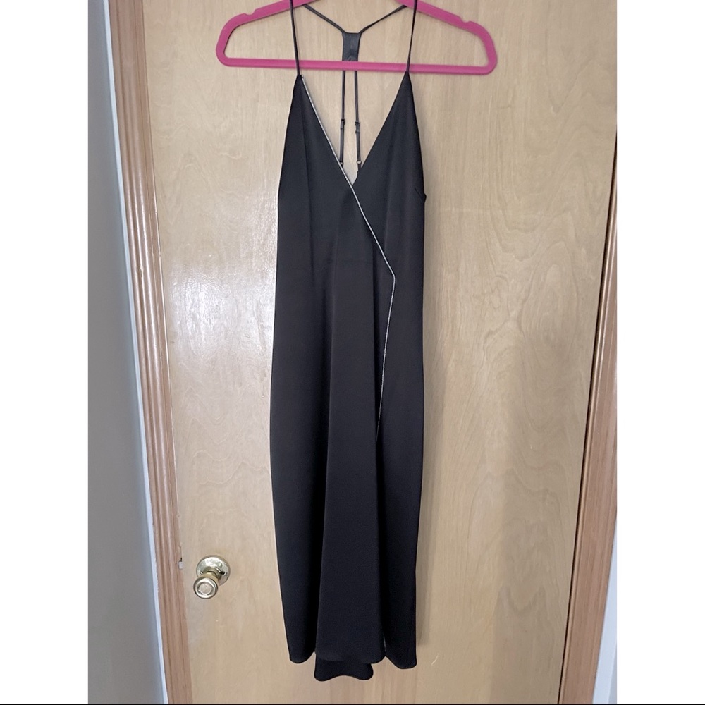 Halston Heritage Black Cocktail Dress